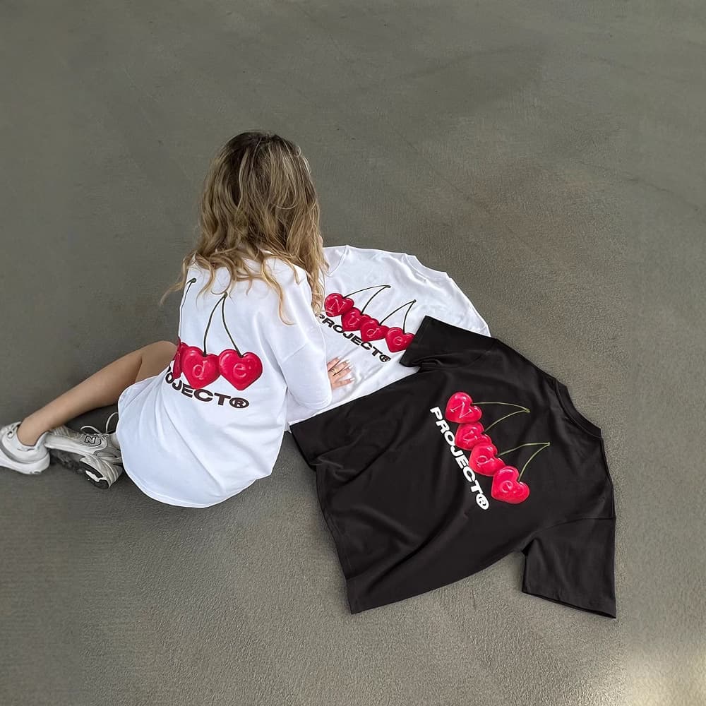 Classic High Quality T-Shirt Luxury Brand S Cross-Border Streetwear Brand