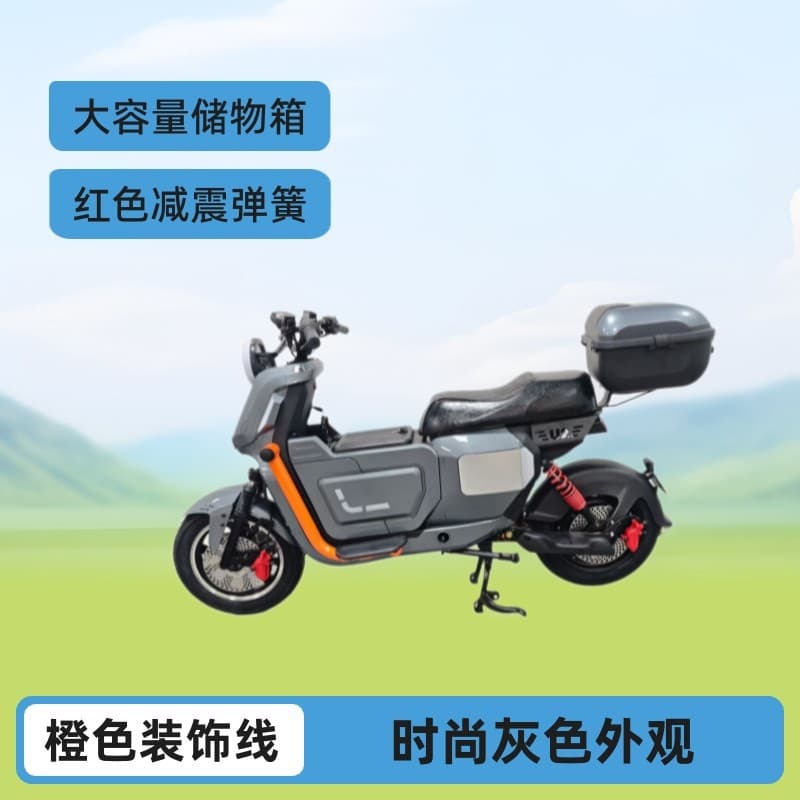 10-inch 48V Lithium Battery Electric Bicycle Long Range Licenseable Electric Scooter Electric Motorcycle Electric Bike