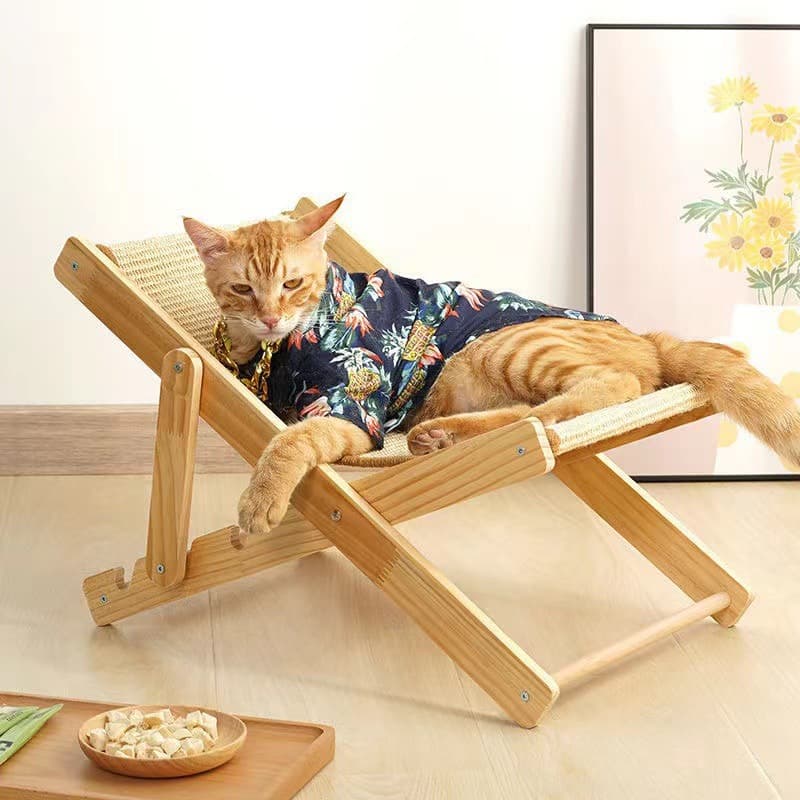 Cross-border Pet Cat Toy Sisal Scratch Board Cat Lounge Chair Hammock Cradle Cat Sofa Climbing Frame Toy