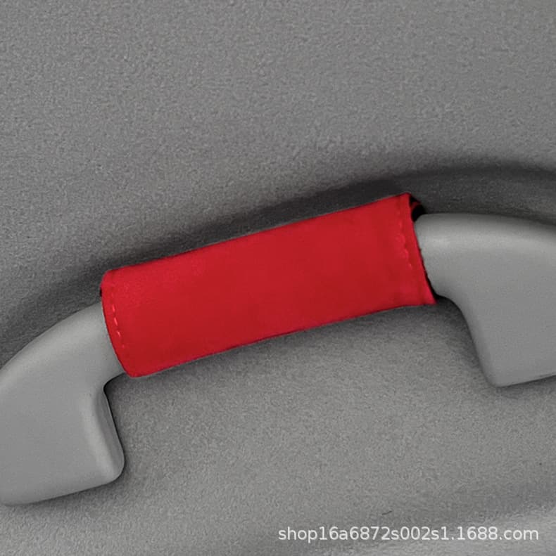 Car Door Handle Protector Cover, Suede Decorative Armrest Cover, Roof Handle Protective Sleeve