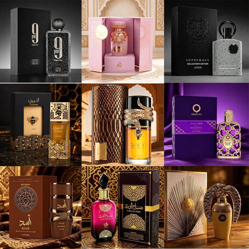 Cross-border foreign trade Middle East Dubai Arabian Perfume men's and women's perfume gift box 100ml long-lasting fragrance