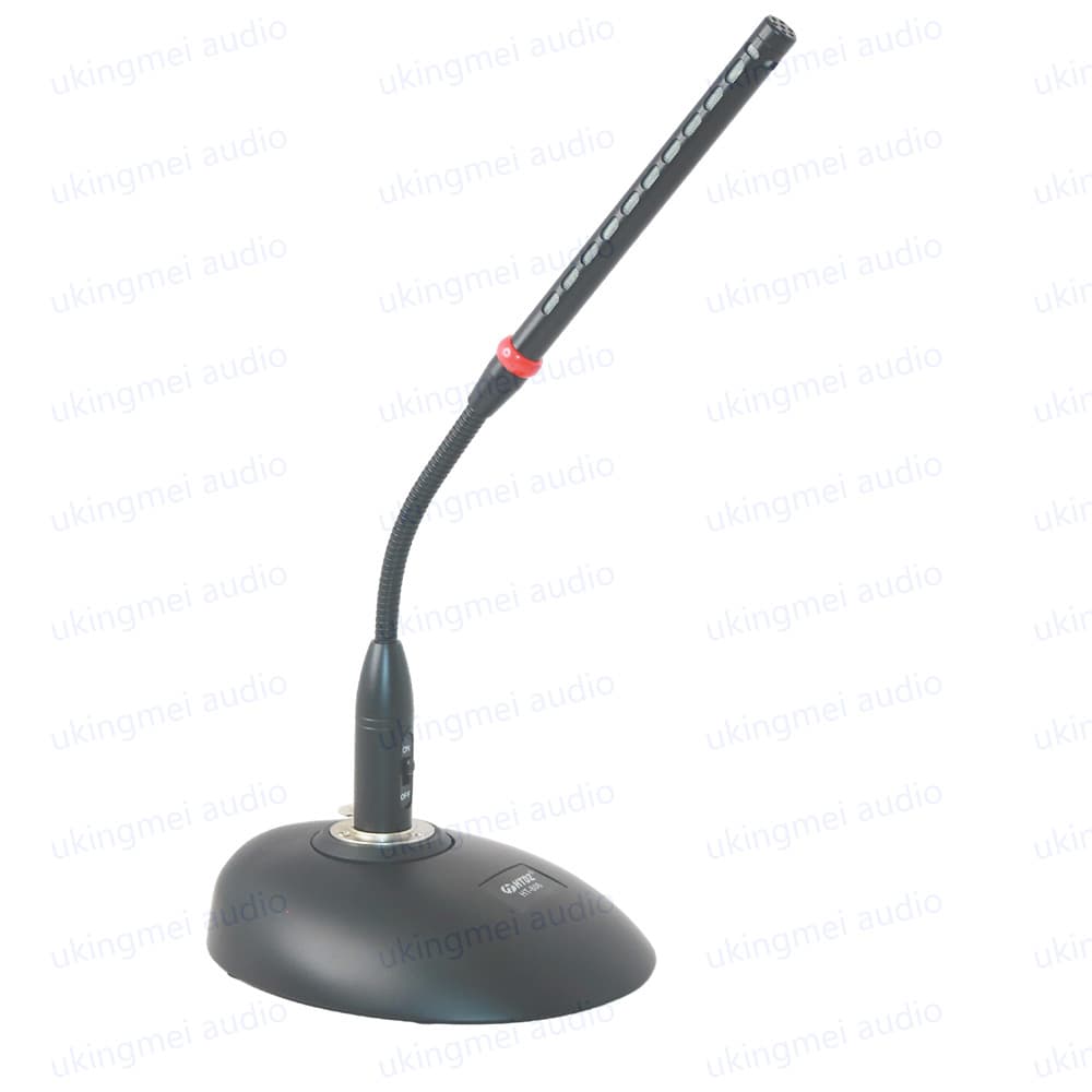 HTDZ HT-806 Professional Wired Conference Room Microphone, Condenser Microphone for Presentations, Broadcasts, and Video.