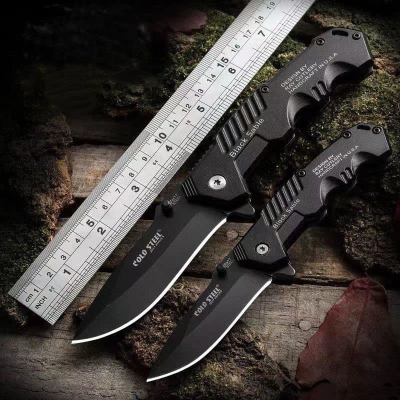 Factory Direct Stainless Steel Outdoor Mini Folding Knife High Hardness Self-Defense Folding Knife Camping Survival Knife Multi-Purpose Knife