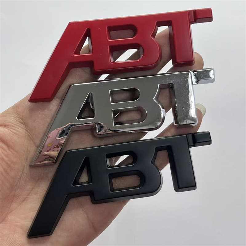 ABT Small Badge for Audi A4L A6L VW Logo Golf 7 Sagitar Polo Magotan CC Scirocco