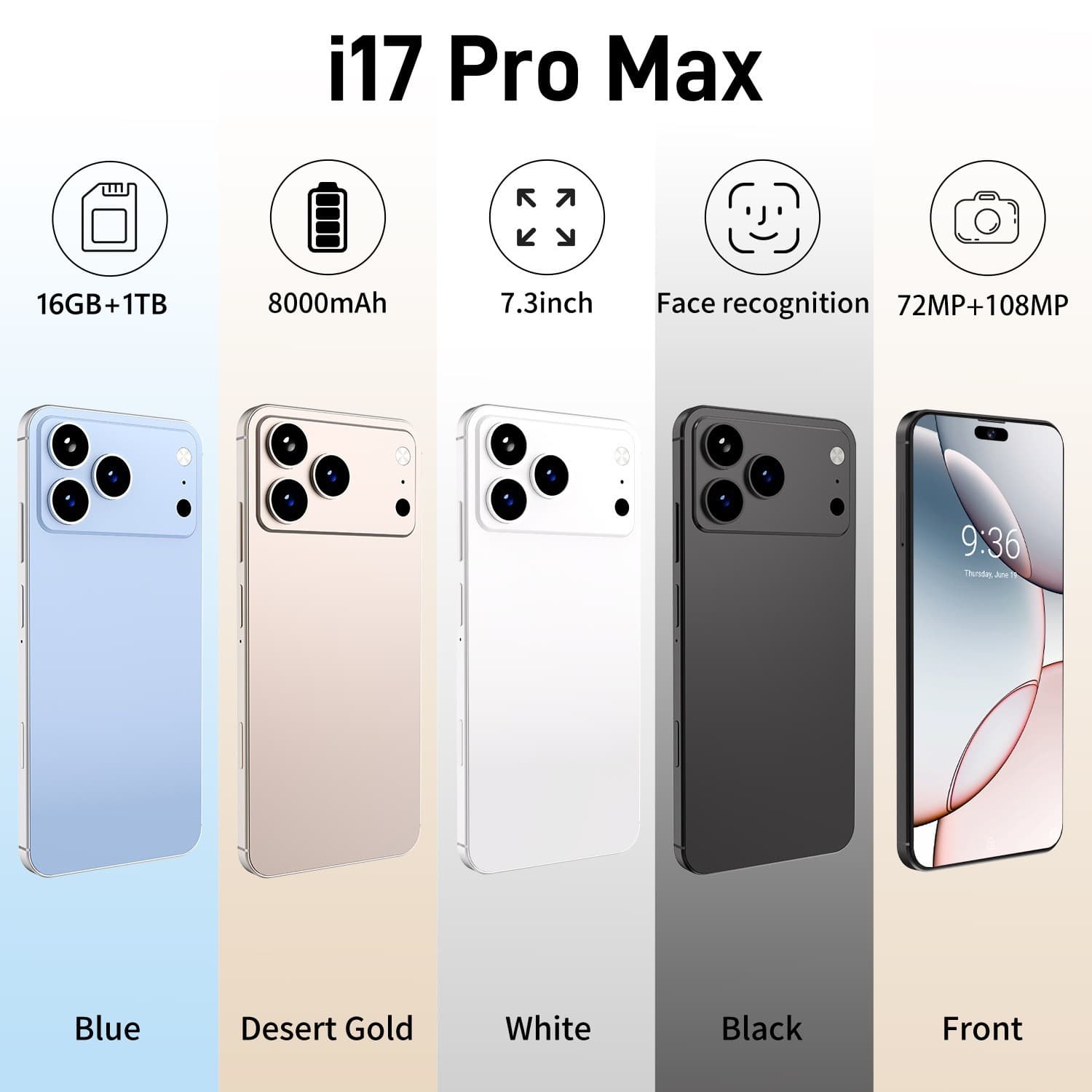 Export Smartphone Android 17 Pro Max Cross-Border Android Smartphone S25 Ultra