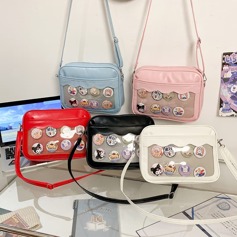 Japanese Style Ita Bag 2024 New Small Square Bag Trendy Fashion Women's Bag Personalized Single Shoulder Bag Crossbody Bag Foreign Trade Cross-border