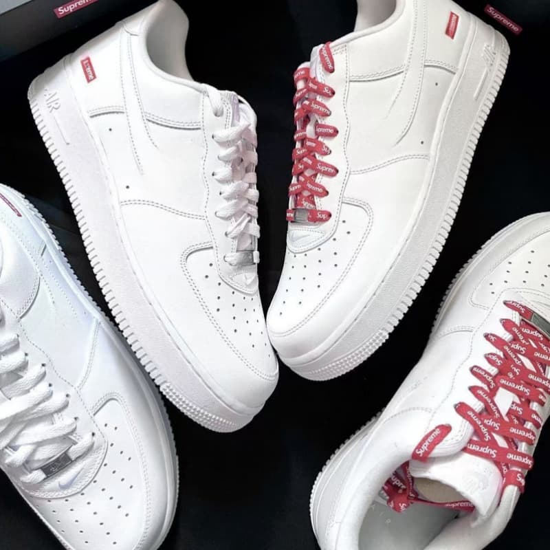 Cross-border collaboration Air Force 1 men's and women's couple top-layer leather AF1 classic low-top sneakers, direct cross-border supply