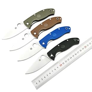 Spider C122 Folding Knife Outdoor Portable Nylon Handle Multi-function Knife Camping Hiking Tool