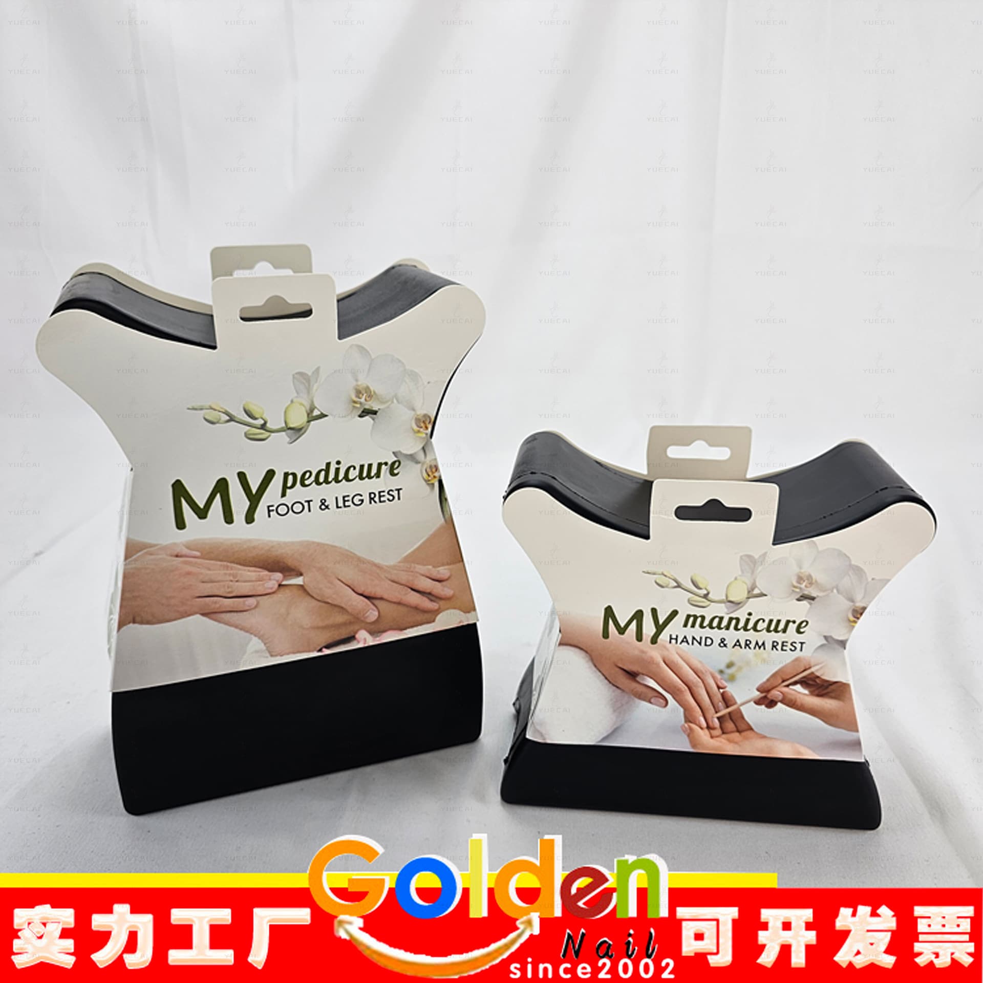 Cross-border hot sale Salon store pedicure foot bath special foot pillow PU high quality rebound foot rest