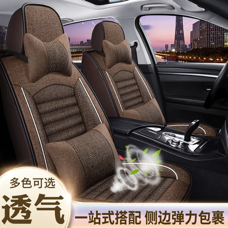 Chevrolet Cruze Car Seat Covers All-Season Universal Fit Fabric Full Wrap Seat Covers Car Mats
