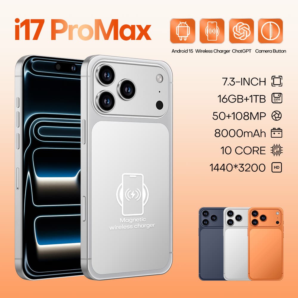 Cross-border new i17 ProMax smartphone with Android System