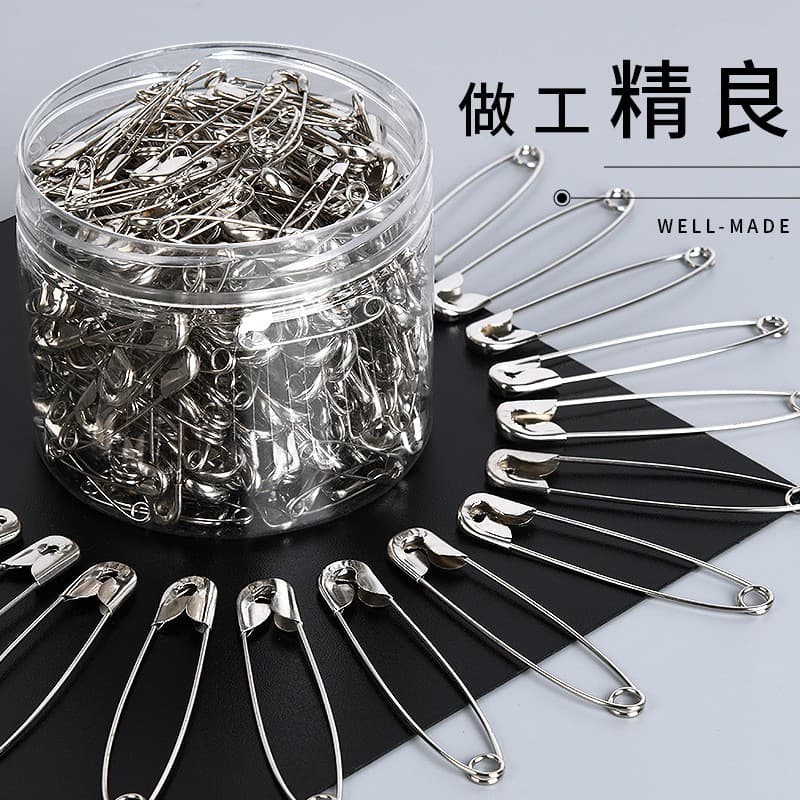 Safety pins for fastening clothing buckles, small/large/extra large paper clips, paper clip buckles, thickened safety pins wholesale