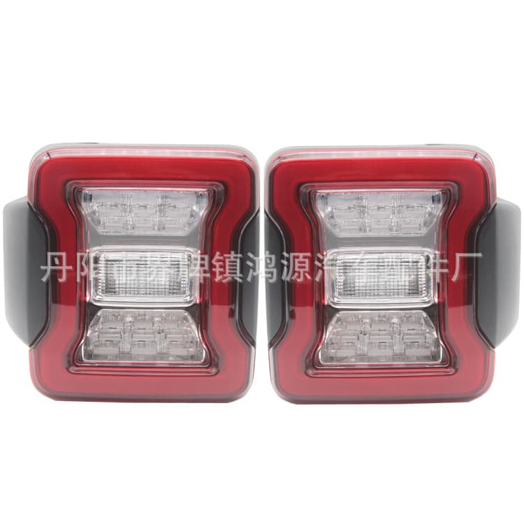 Compatible with JEEP Wrangler JK LED Taillight, JK Modified JL Taillight Upgrade Taillight