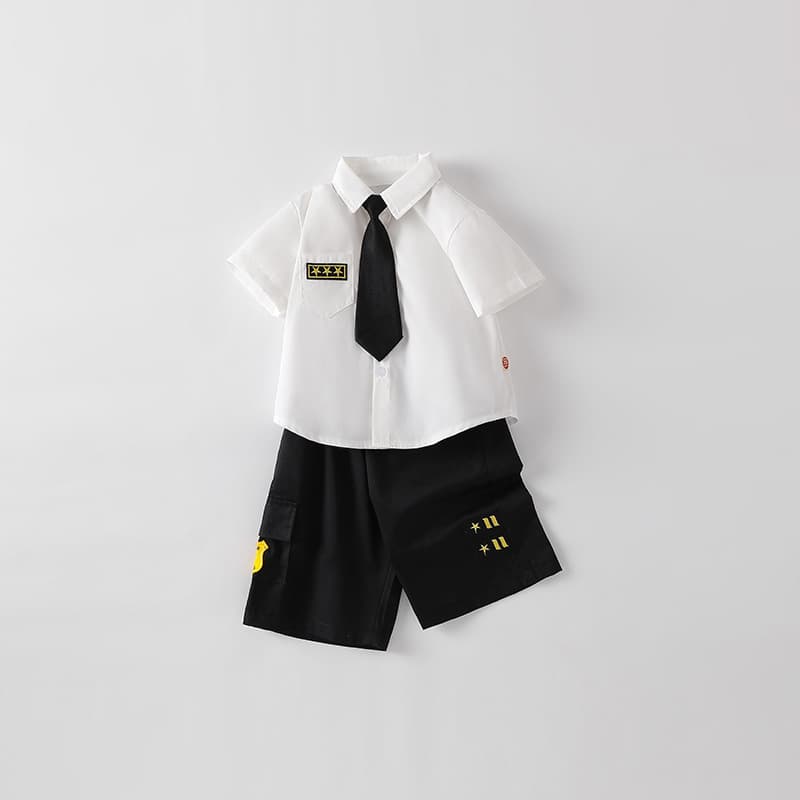 Boys 2026 Summer New Zootopia Fox Suit Children Clothes Summer June 1st Performance Costume