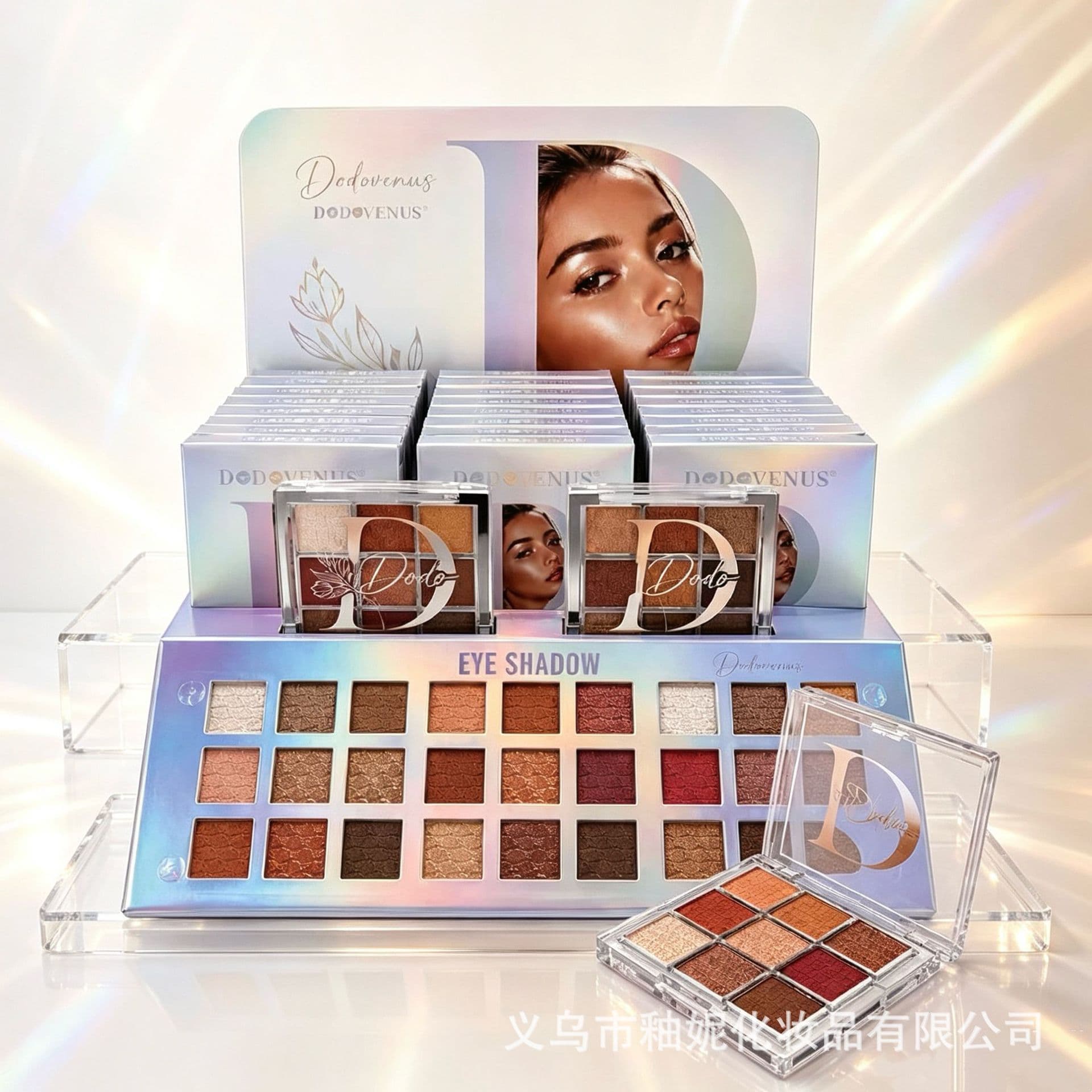 Makeup Contour Palette European and American Eyeshadow Palette Long-Lasting Smudge-Proof Easy to Blend Stage Makeup Fine Smoky Eye Makeup