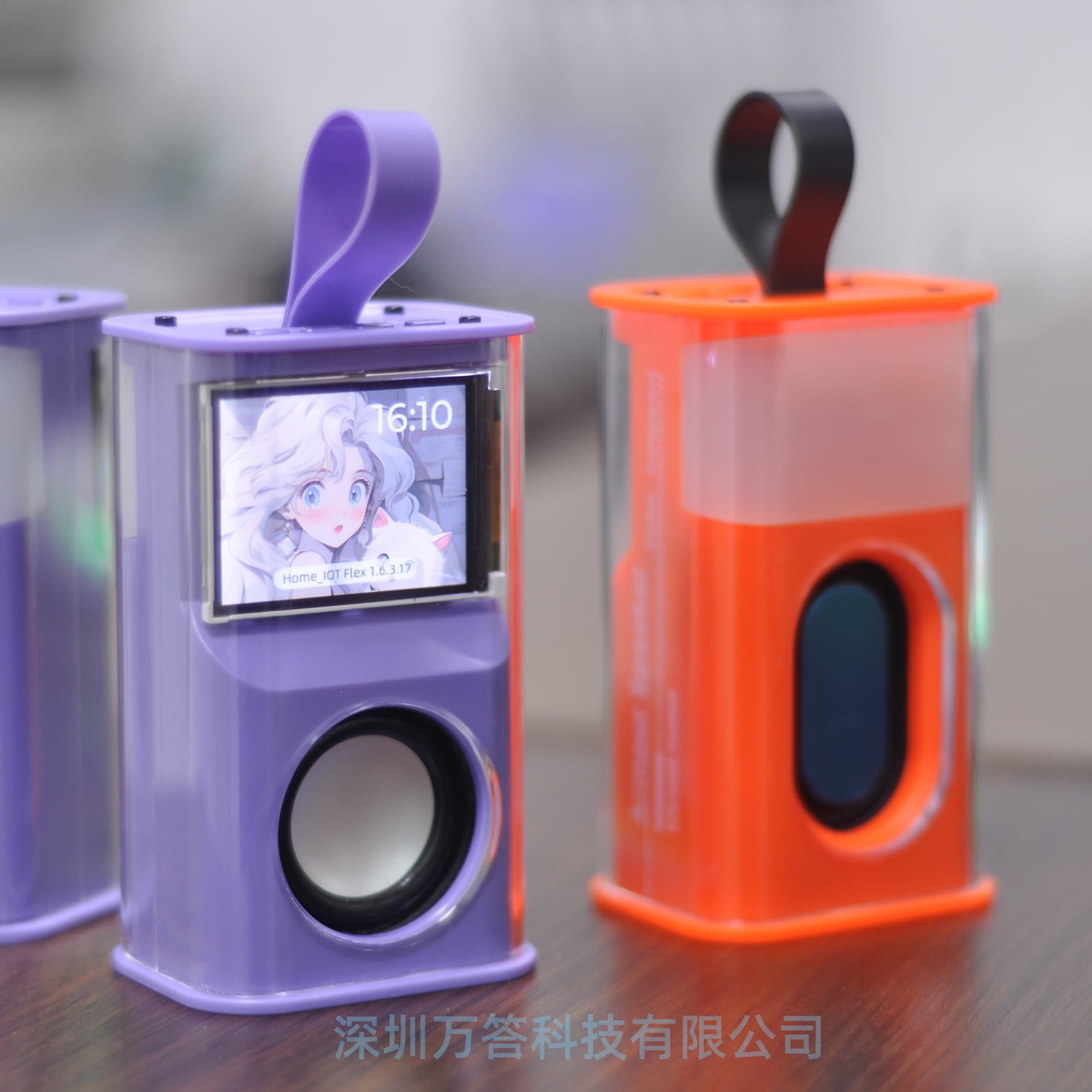 Portable XiaoZhi AI Speaker ESP32 DeepSeek Doubao Chat Companion Robot AI Smart Chat