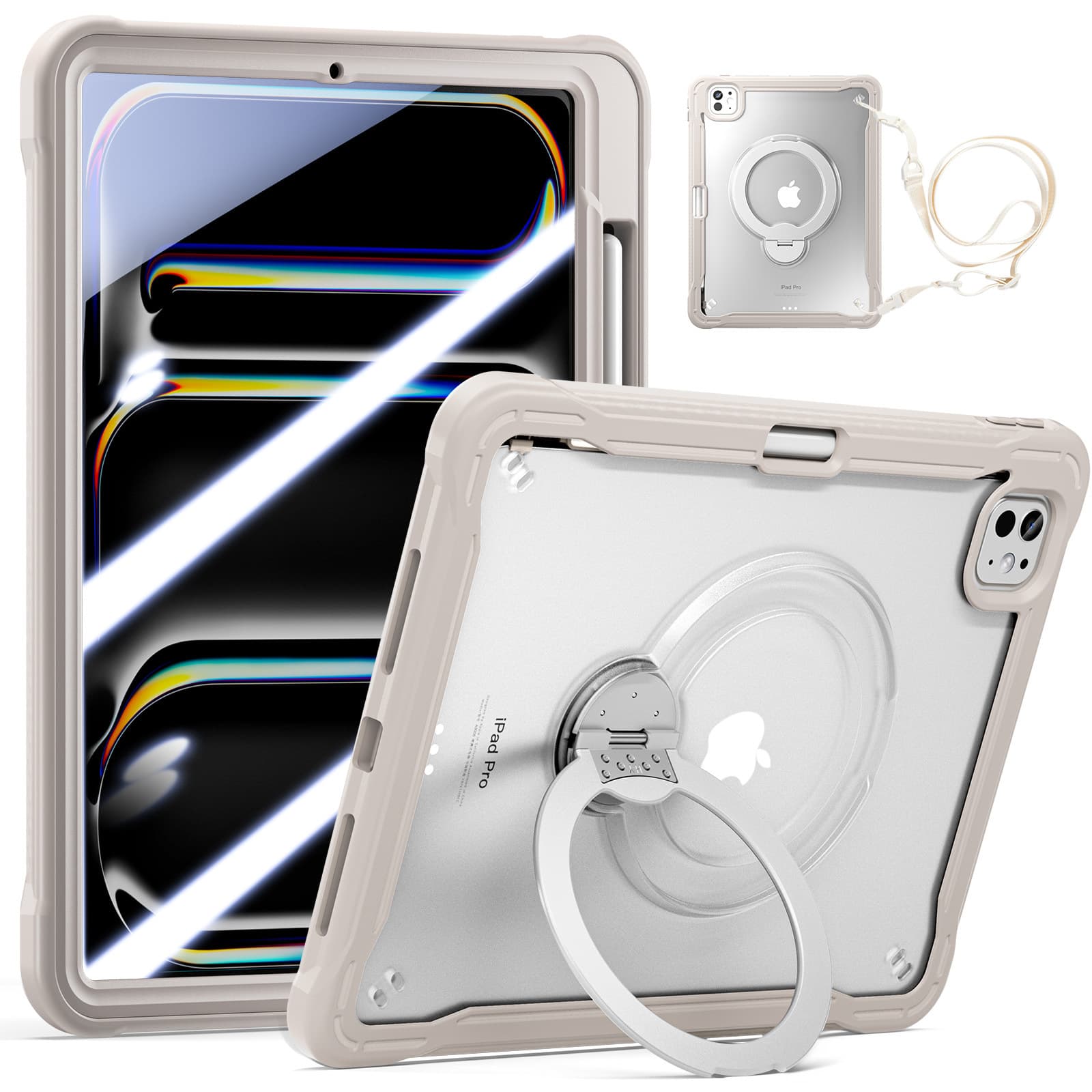 Suitable for Samsung tablet A11P aluminum alloy series ip Air11 tablet protective cover invisible bracket with pen slot shell