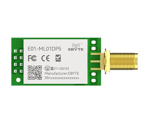 2.4G Wireless Transceiver Module | nRF24L01P+PA+LNA | With Shield | RF Transparent Transmission Module