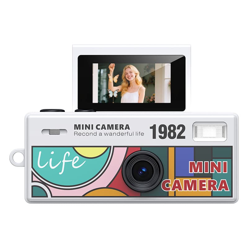 Cross-Border Lk030 Thumb Camera Student Mini Sports Camera Children's Photo and Video Pocket Camera