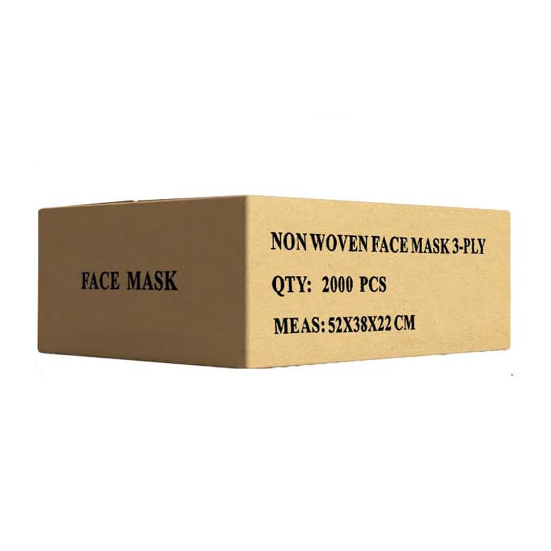 Disposable ES Matte Three-Layer Anti-Static Cleanroom Dust Mask with Meltblown Fabric and PU Ear Loops