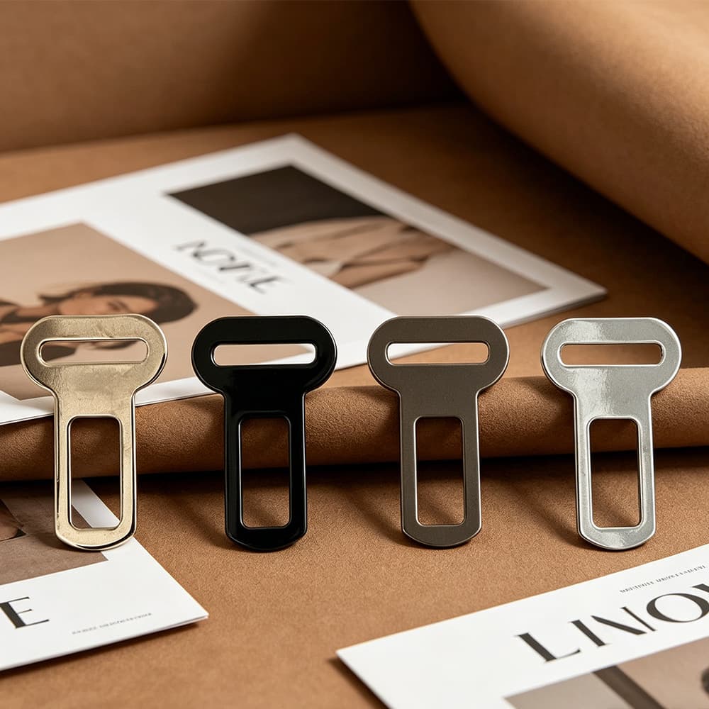 Metal Safety Belt Insert, Metal Adjustment Piece, Luggage Accessories, Pet Car Accessories, Safety Belt Insert