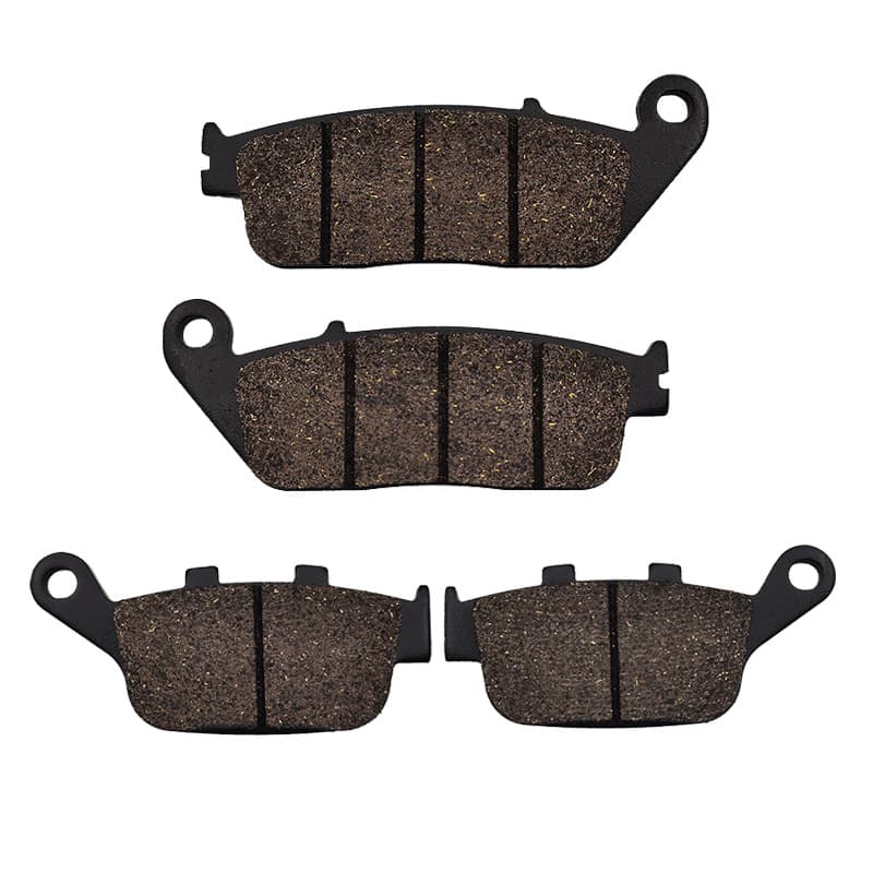 Cross-border direct supply motorcycle brake pads in stock suitable for Honda NC750S wear-resistant asbestos-free front and rear brake linings