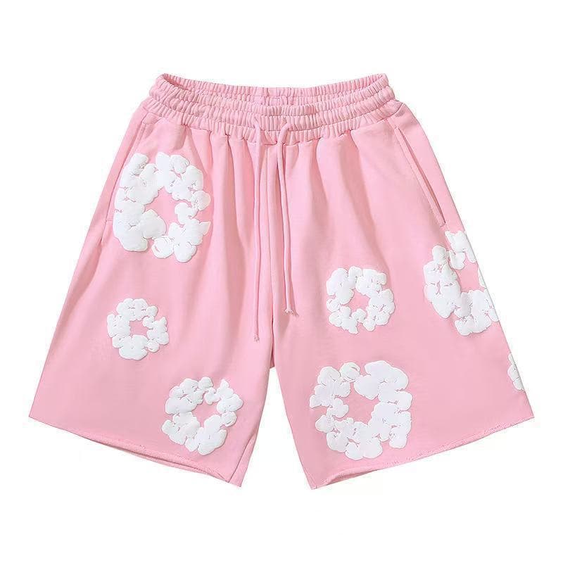 2026 Summer New European and American Trendy Hip Hop Short Sleeve T-Shirt and Shorts Set, Fashion Brand In Stock T-Shirt and Shorts