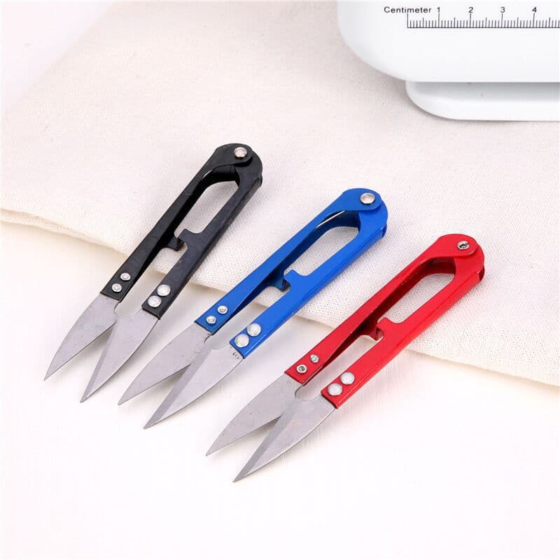 U-shaped Embroidery Small Scissors Household Thread Clippers Mini Sewing Cross Stitch Small Clippers