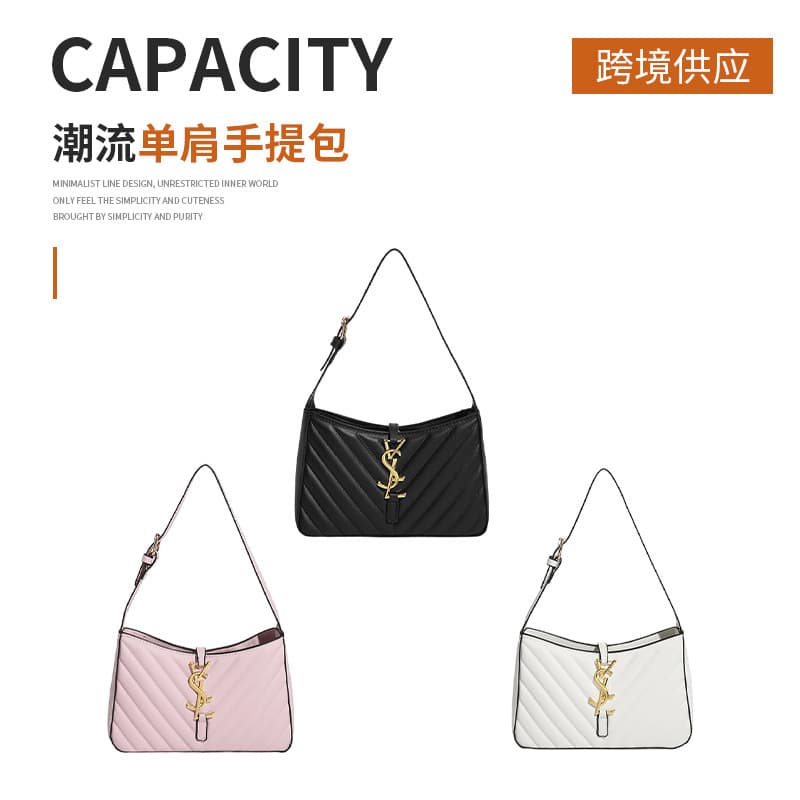 2026 Premium Niche Women's Bag New Chain High-End Elegant Fashion Trendy Shoulder Bag Sophisticated Versatile Crossbody Bag