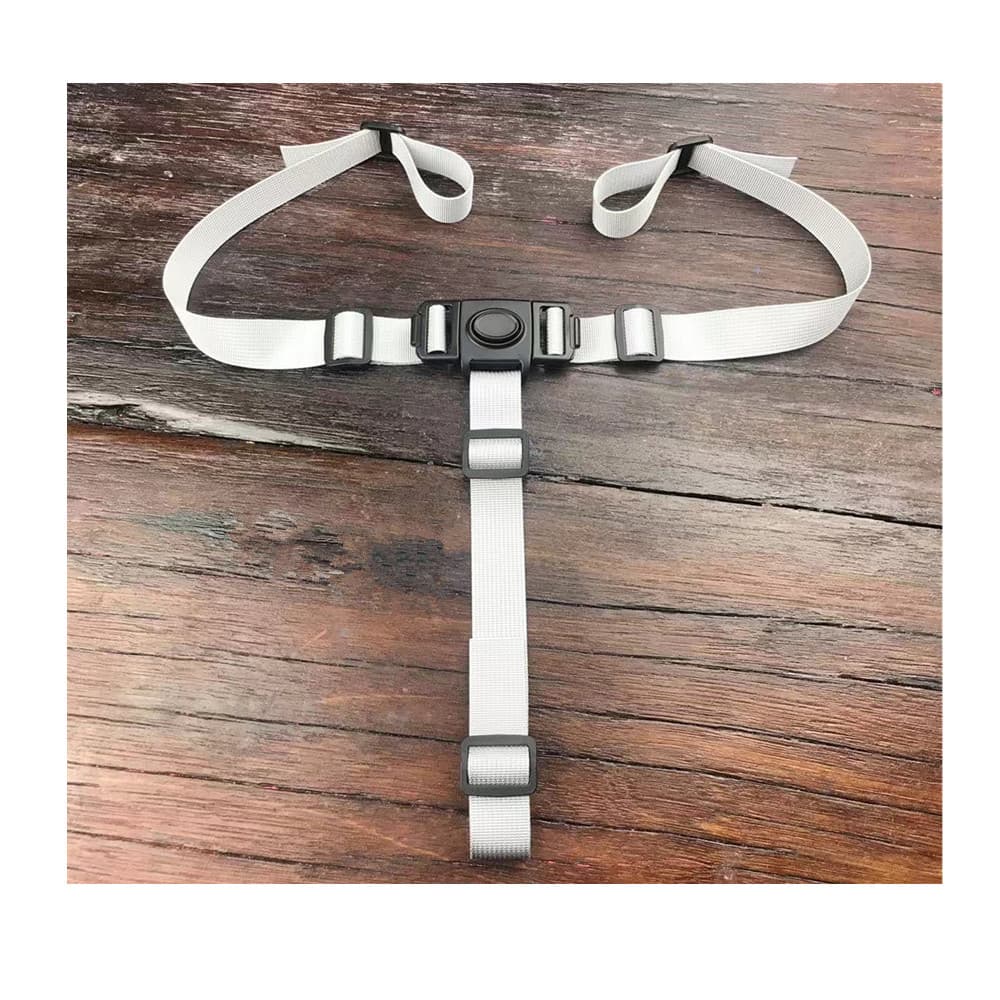 Three-point child dining chair safety belt, baby seat belt, toddler dining chair harness, stroller strap