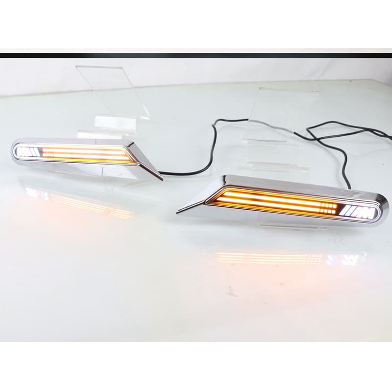 Compatible with BMW X1 X3 1/3/5 Series E60 E90 E92 E93 E87 E46 Sequential Side Fender Light Turn Signal