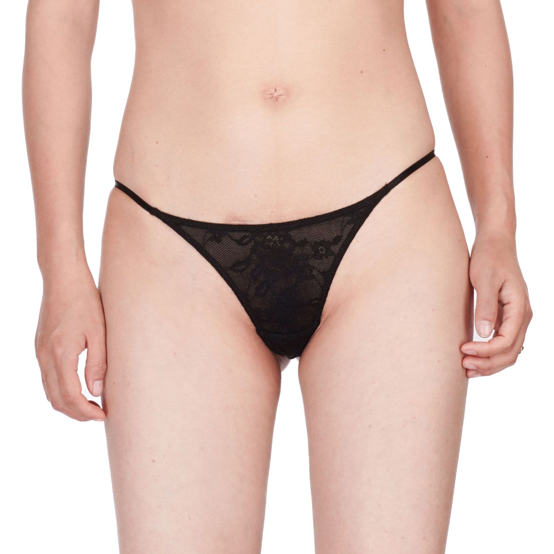 European and American Cross-border Women's Lace Panties Sexy Thin Strap G-String G020