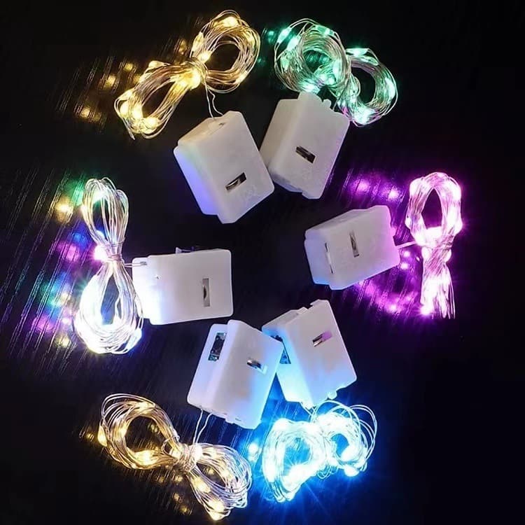 Manufacturer Bulk Wholesale of Small LED Fairy Lights, Starry Sky Camping Atmosphere Lights for Birthday Proposals and Room Decor