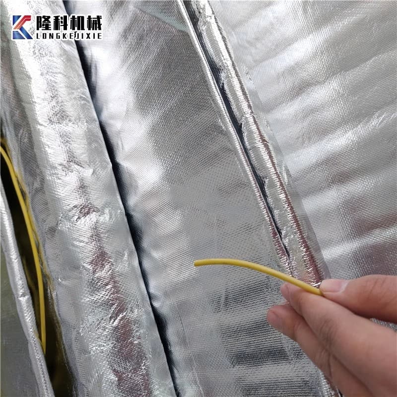 Industrial Electric Heating Blanket Construction Concrete Cement Anti-Freeze Heating Blanket Highway Bridge Curing Aluminum Foil Electric Heating Blanket