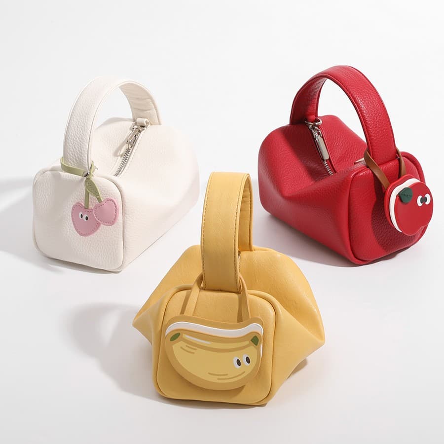 Niche Design Cute Pillow Bag 2025 Summer New Banana Puffer Bag Versatile Handbag Lunch Box Bag Crossbody Bag