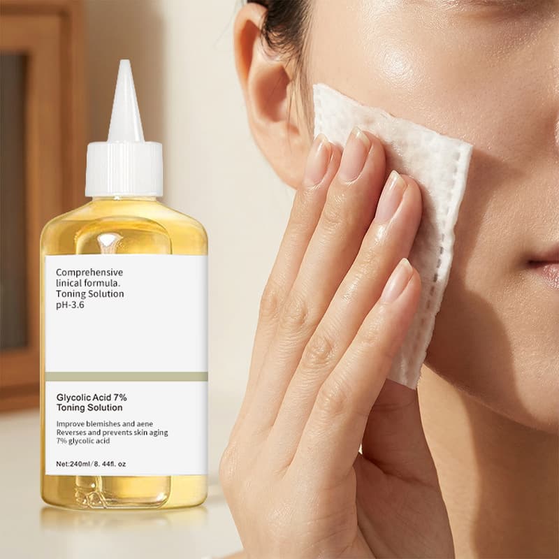 Cross-border Foreign Trade Glycolic Acid 7% Nourishing Skin Rejuvenating Hydrating Large Capacity Moisturizing AHA Toner