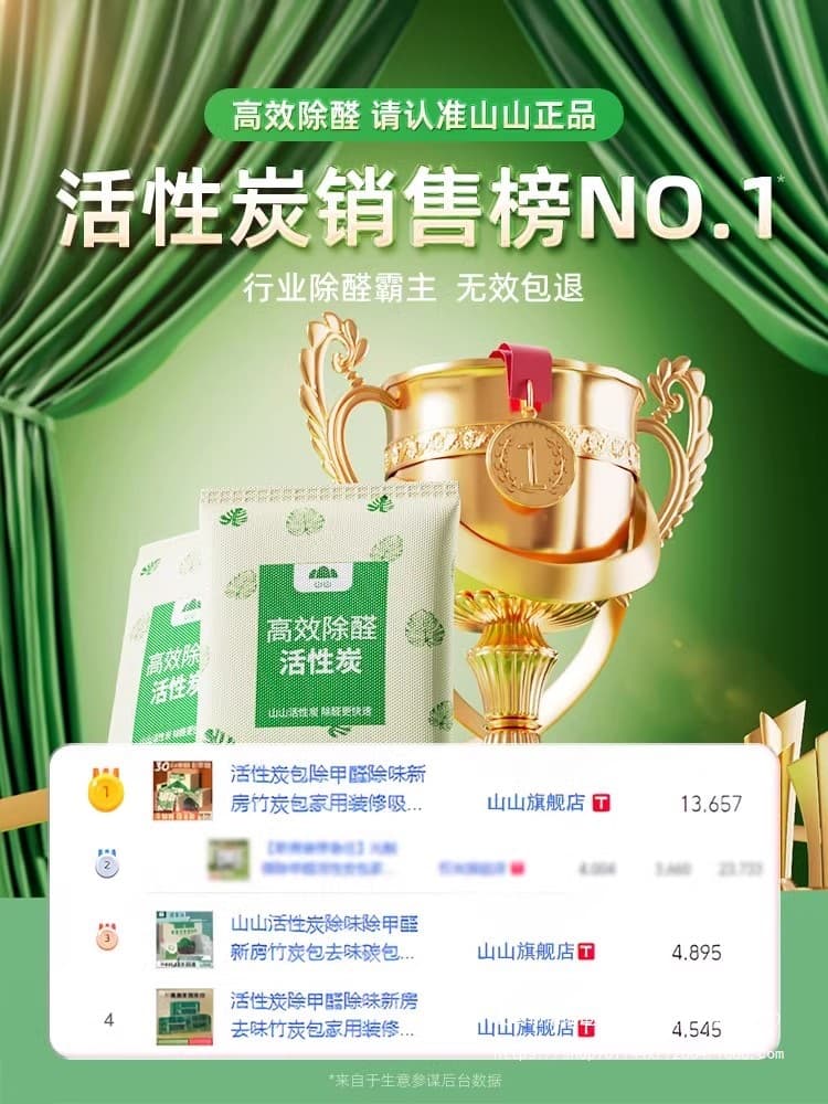 Activated Charcoal Bags for Formaldehyde and Odor Removal in New Homes, Bamboo Charcoal for Home and Car Use