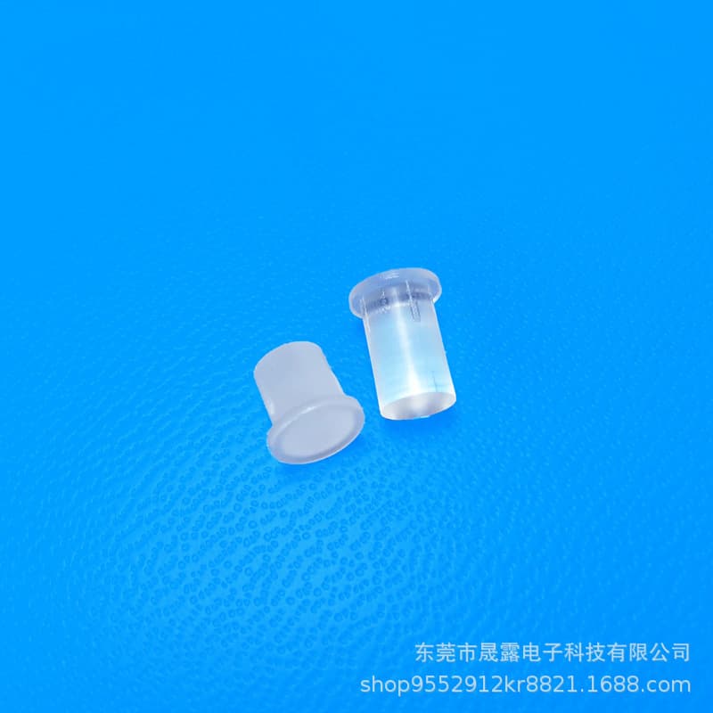LED Light Guide LDK4.0 PC Transparent Flat-top Frosted Surface Diode Light Guide Indicator Light Pipe
