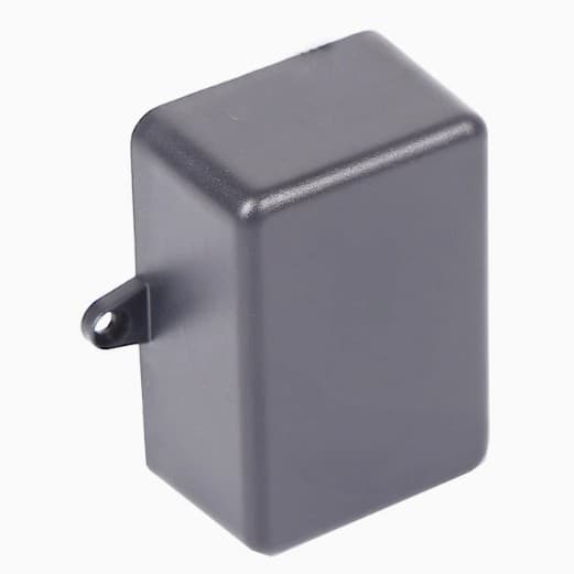 Wall-mounted Enclosure with Fixed Ears Black Plastic Enclosure Junction Box W250: 51*35*23mm