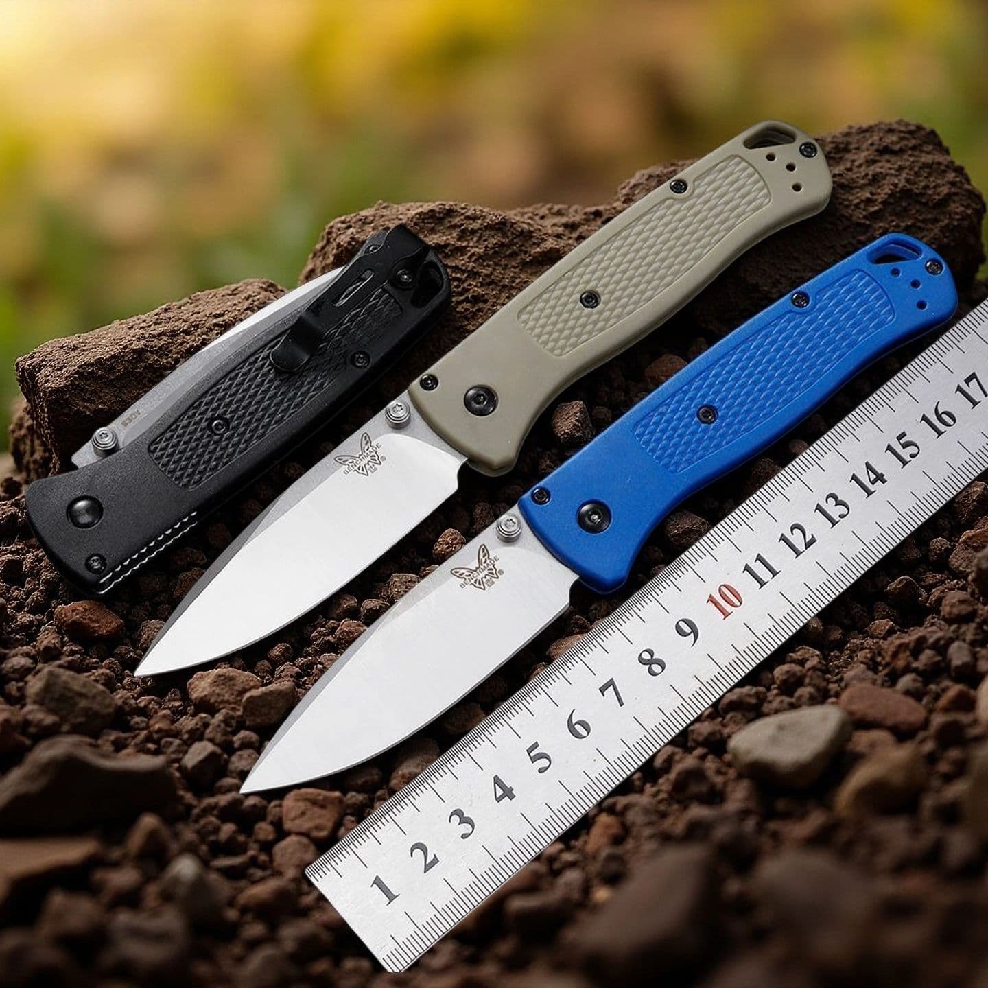 Cross-border BM535 Butterfly Folding Knife Nylon Fiberglass Outdoor Knife Camping Wilderness Survival Sharp EDC Pocket Tool