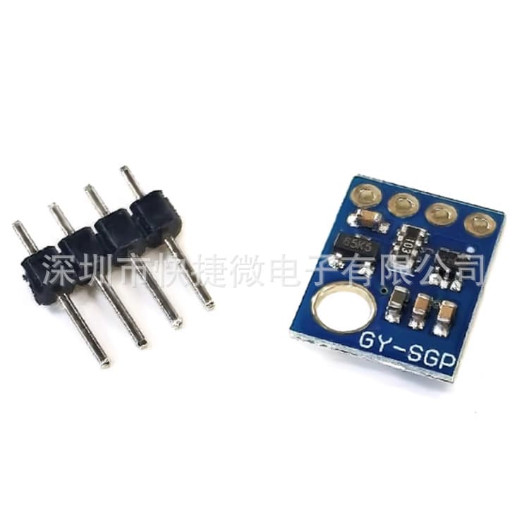 GY-SGP30 SGP40 sensor module for measuring TVOC, eCO2, air quality, carbon dioxide, and formaldehyde.