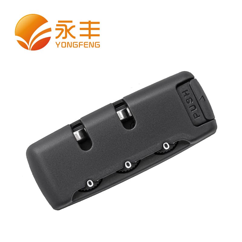 Spot new suitcase password lock extra small zipper lock luggage lock backpack password lock file bag password lock