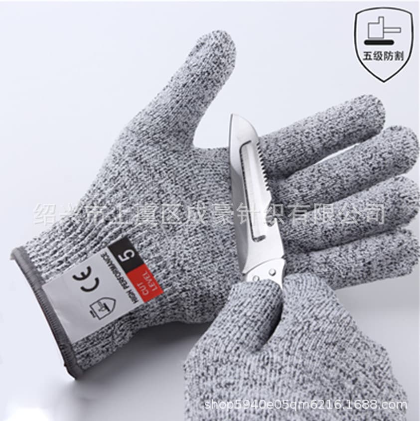 In Stock Level 5 Cut-Resistant Gloves, Anti-Tear Gloves, Kitchen Cut-Proof Gloves, Industrial Protective Gloves