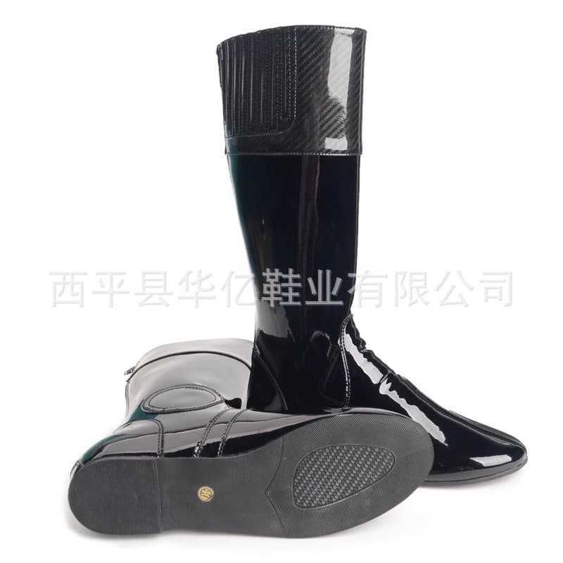 Speed Racing Boots Adult High-Top Equestrian Boots Competition Horse Riding Boots Sequins Knight Boots Martin Boots