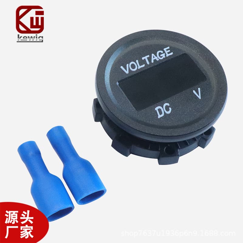 Kewig KEWIG Car Measuring Voltage Meter Modified DC Battery Voltmeter LED Digital Display 5-48V