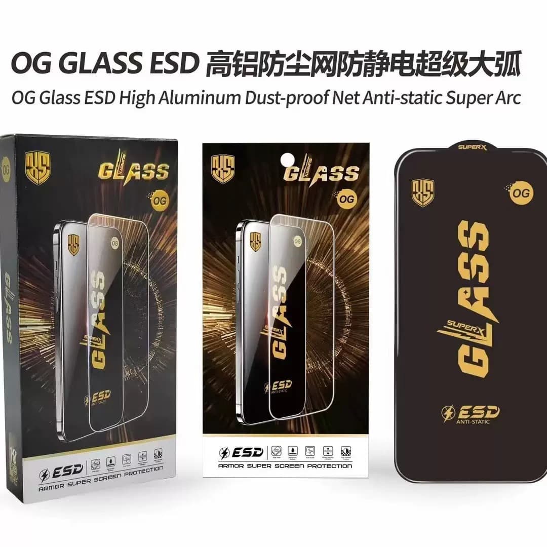 Compatible with iPhone 18 Pro Max OG High Aluminum Silk Screen 18 Pro/17/16/15 Large Curve Tempered Glass Screen Protector