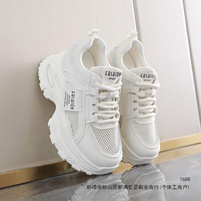 Women's shoes dad shoes women's summer 2026 new thick soles increased mesh breathable casual mesh casual shoes women's shoes