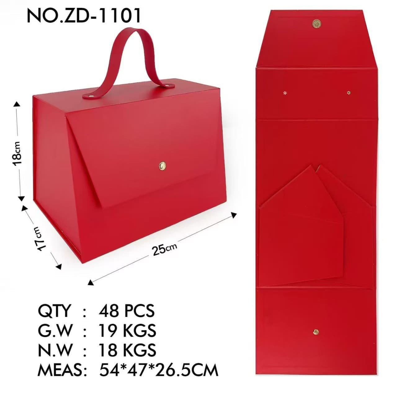 High-End Folding Box Gold Foil Stamping Packaging Gift Box Valentine's Day Birthday Gift Box Perfume Lipstick Souvenir Gift Box