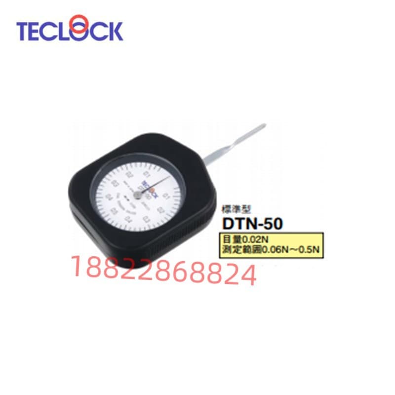 Japan TECLOCK Analog Tension Gauge DT-5/10/30/50/100/150/300/500