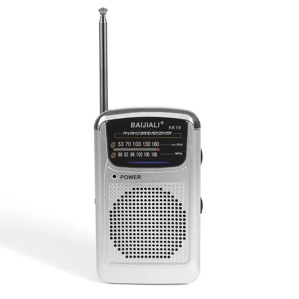 KK19 Amazon Retro Two-Band Vintage Radio Portable Foreign Trade FM/AM Radio